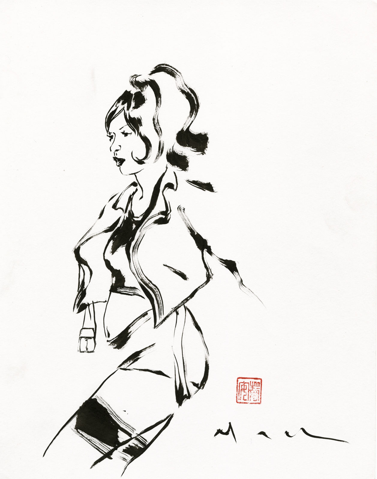 David Mack, Brush & Ink