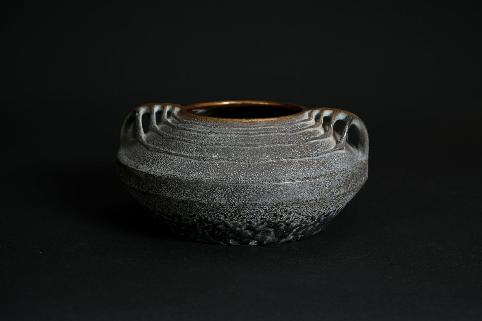 Amphora, Ribbed Bowl,  c. 1900