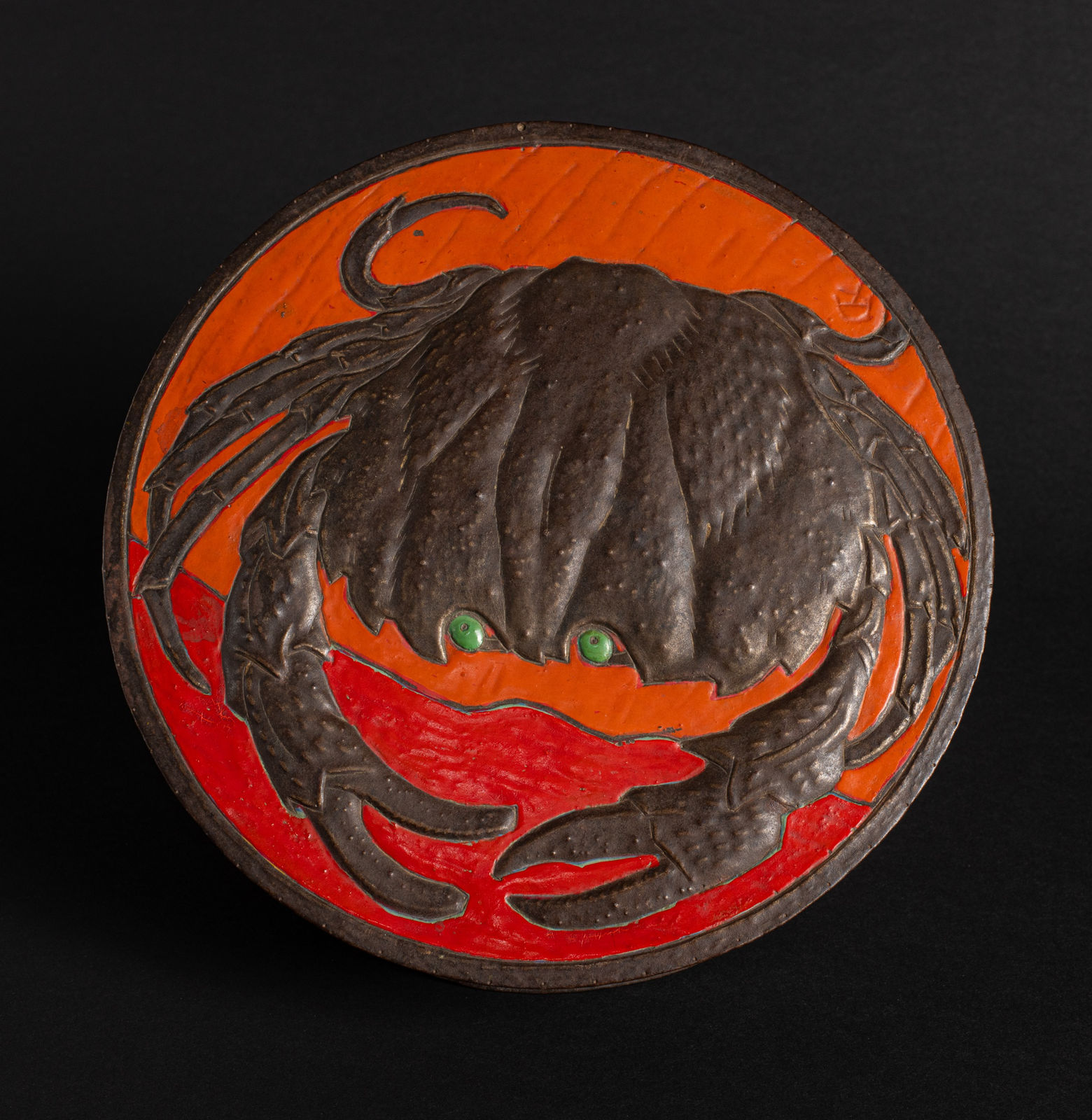 Alfred Daguet, Crab Round Box,  c. 1905