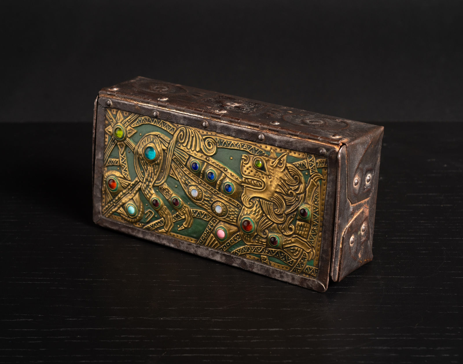 Alfred Daguet, Lion Box,  c. 1905