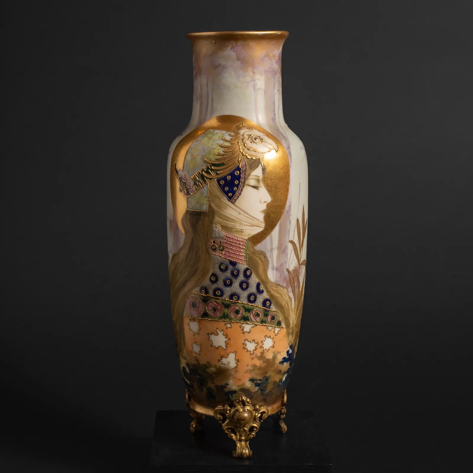 Amphora, Portrait Vase: Allegory of Germany,  1899-1900