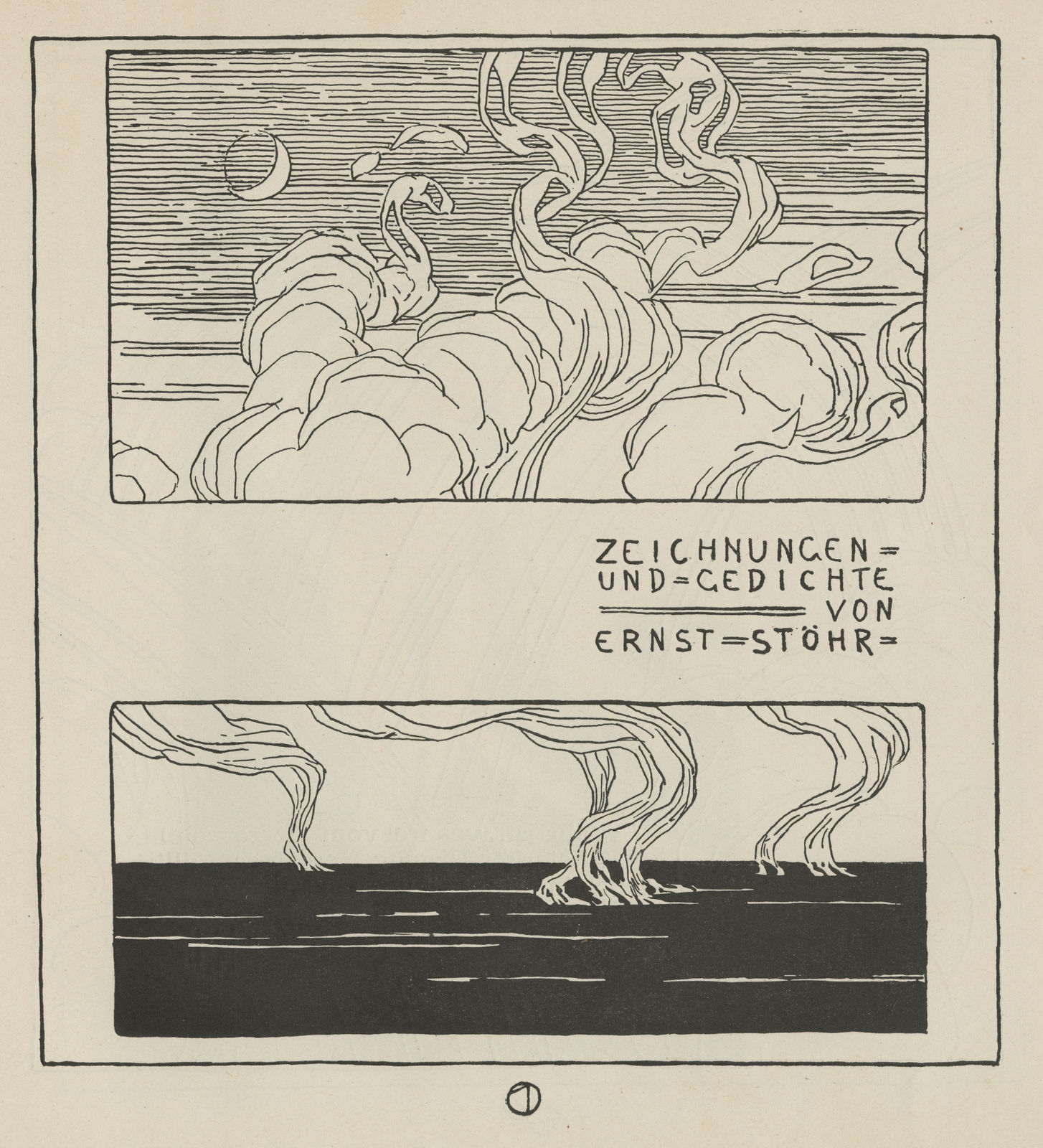 Ernst Stöhr, Title, pg #1,  1899