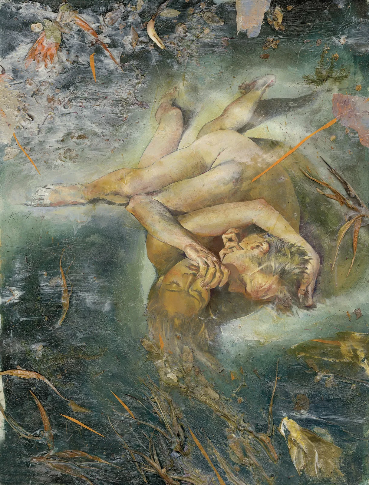 Kent Williams, Entanglement,  2018