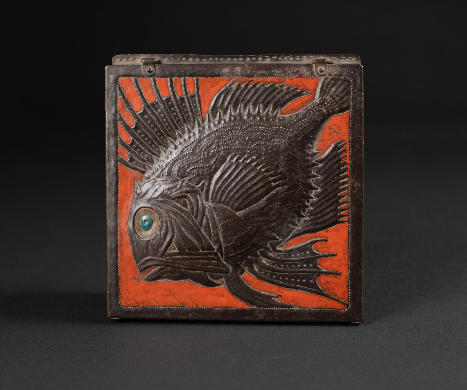 Alfred Daguet, Scorpion Fish Box,  c. 1905