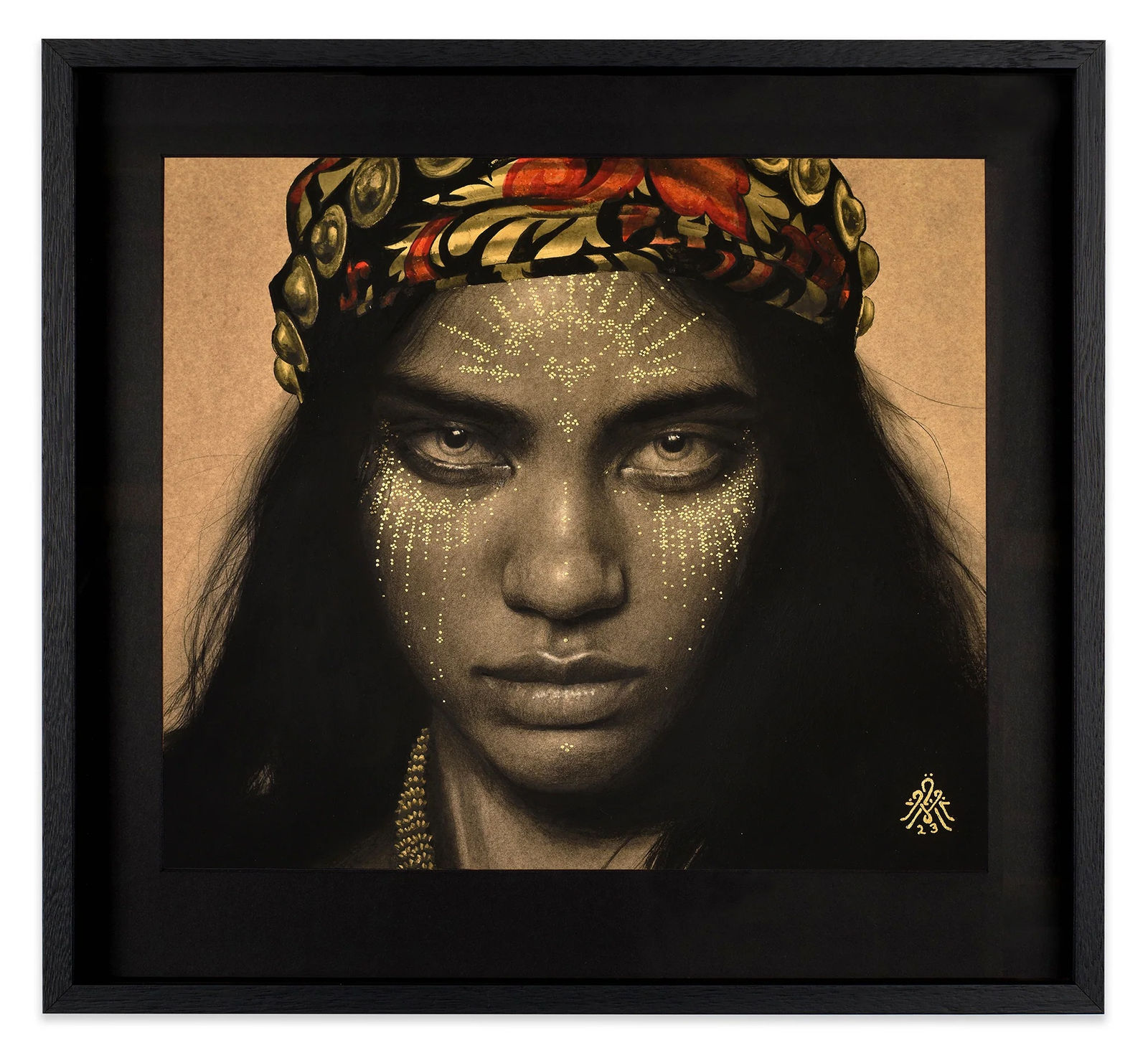 Alessandra Maria, Ella with Headdress,  2024