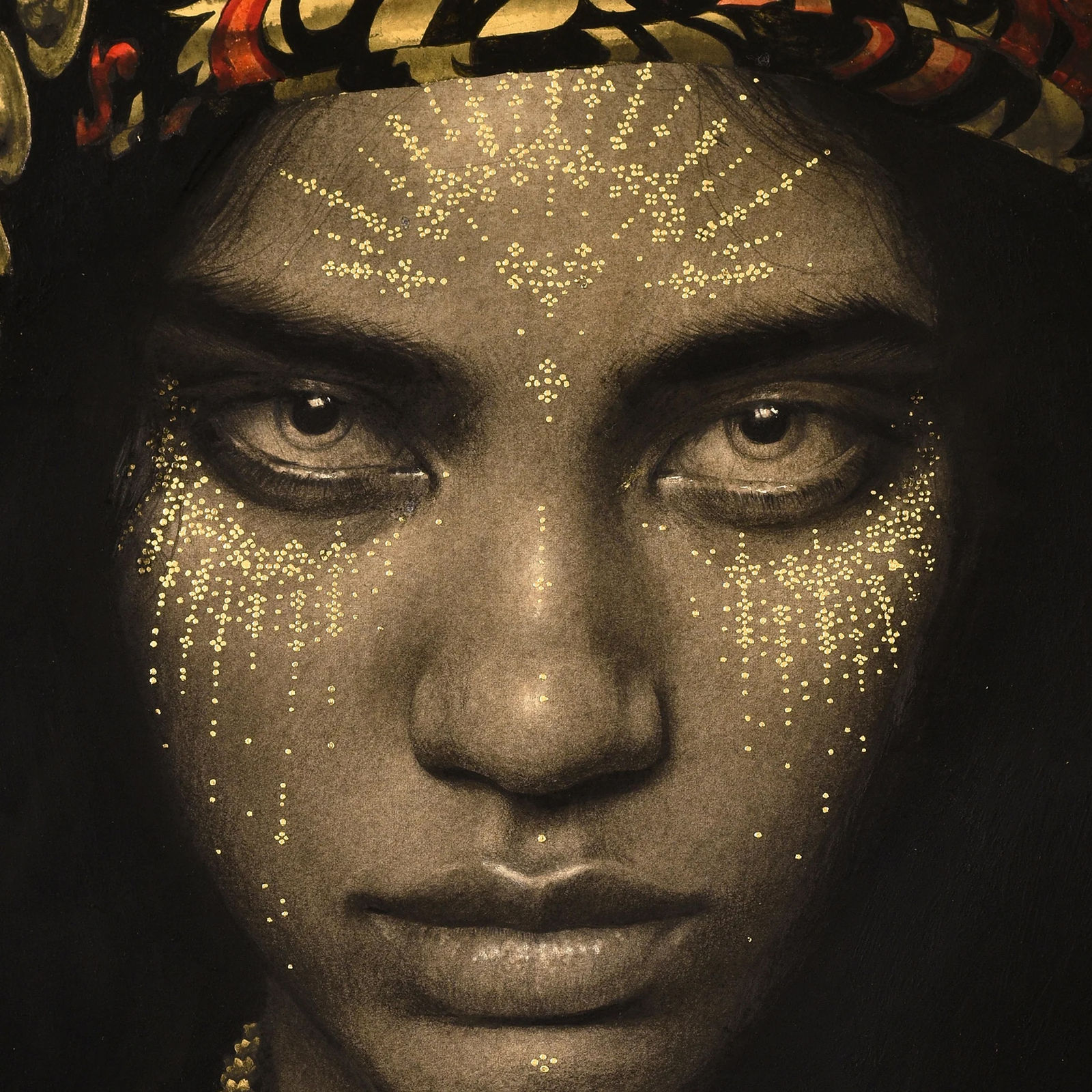 Alessandra Maria, Ella with Headdress,  2024