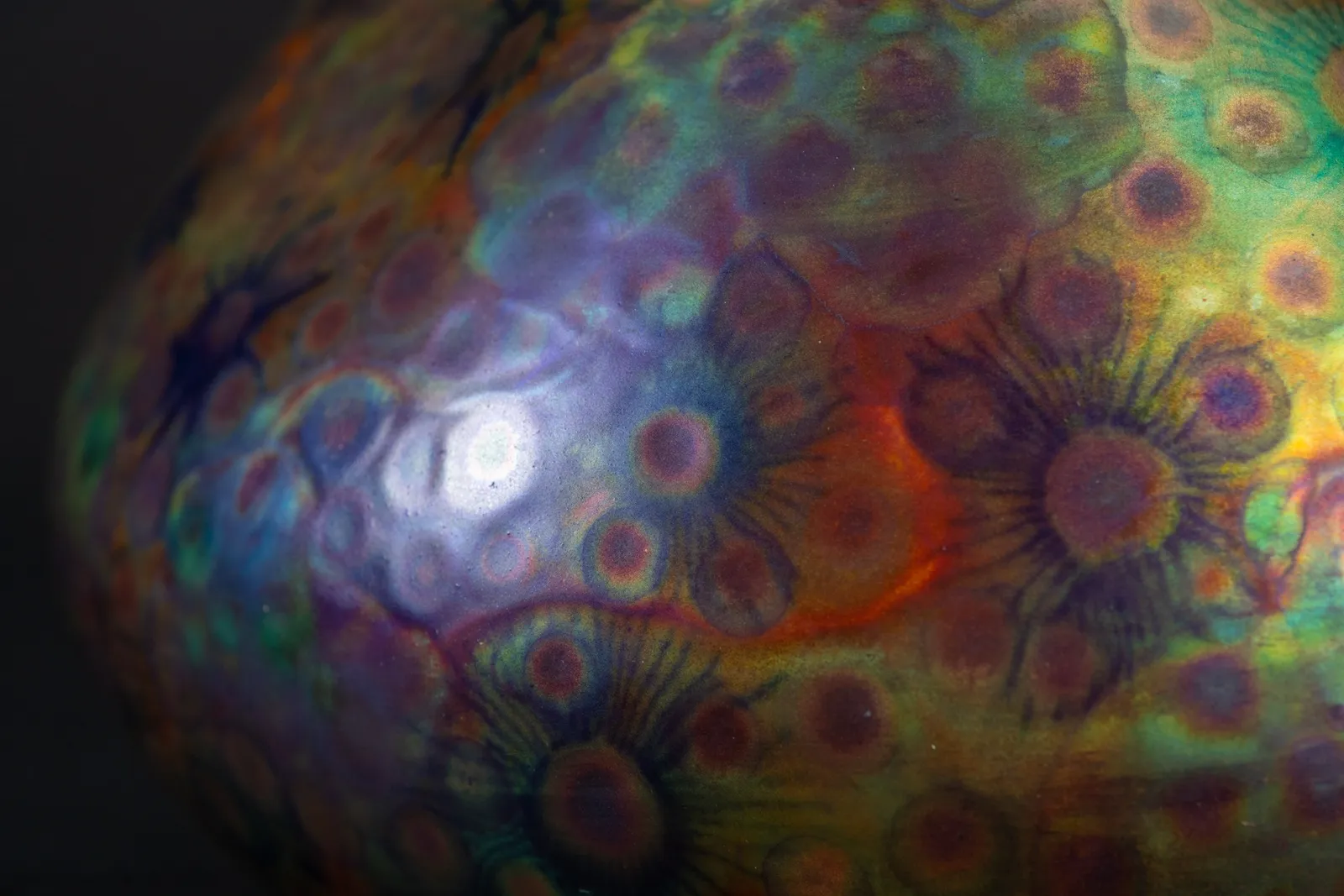 Zsolnay Pecs, Organism Bowl,  1900