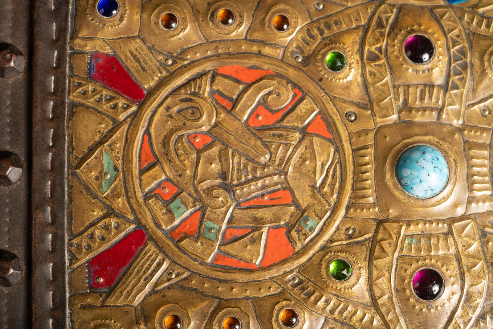 Alfred Daguet, Stork Pair Box,  c. 1905