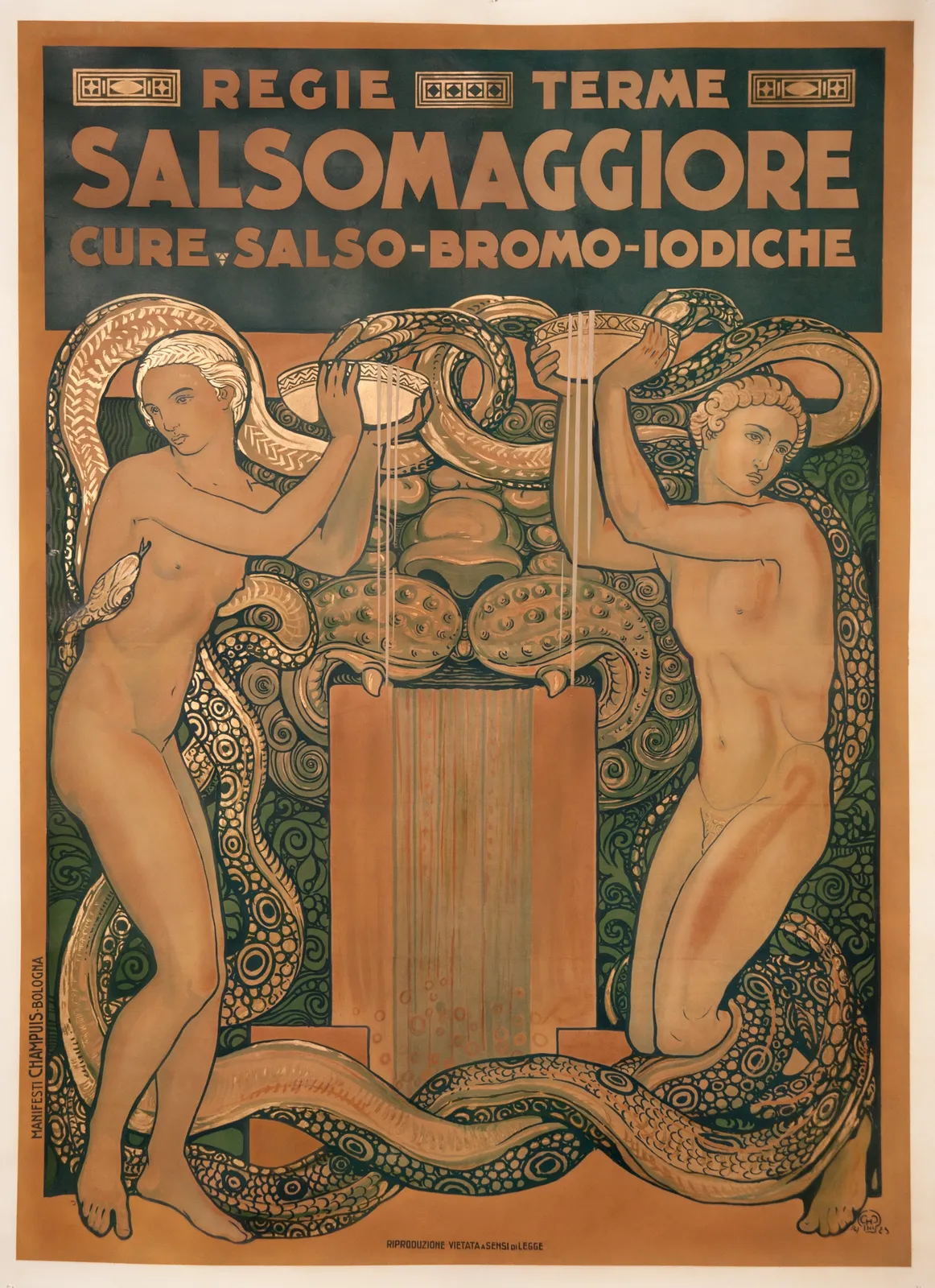 Galileo Chini, Salsomaggiore, 1923