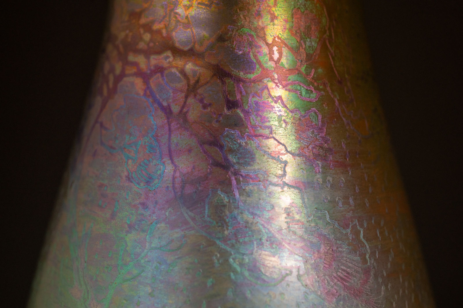 Massier, Landscape Vase,  c. 1900