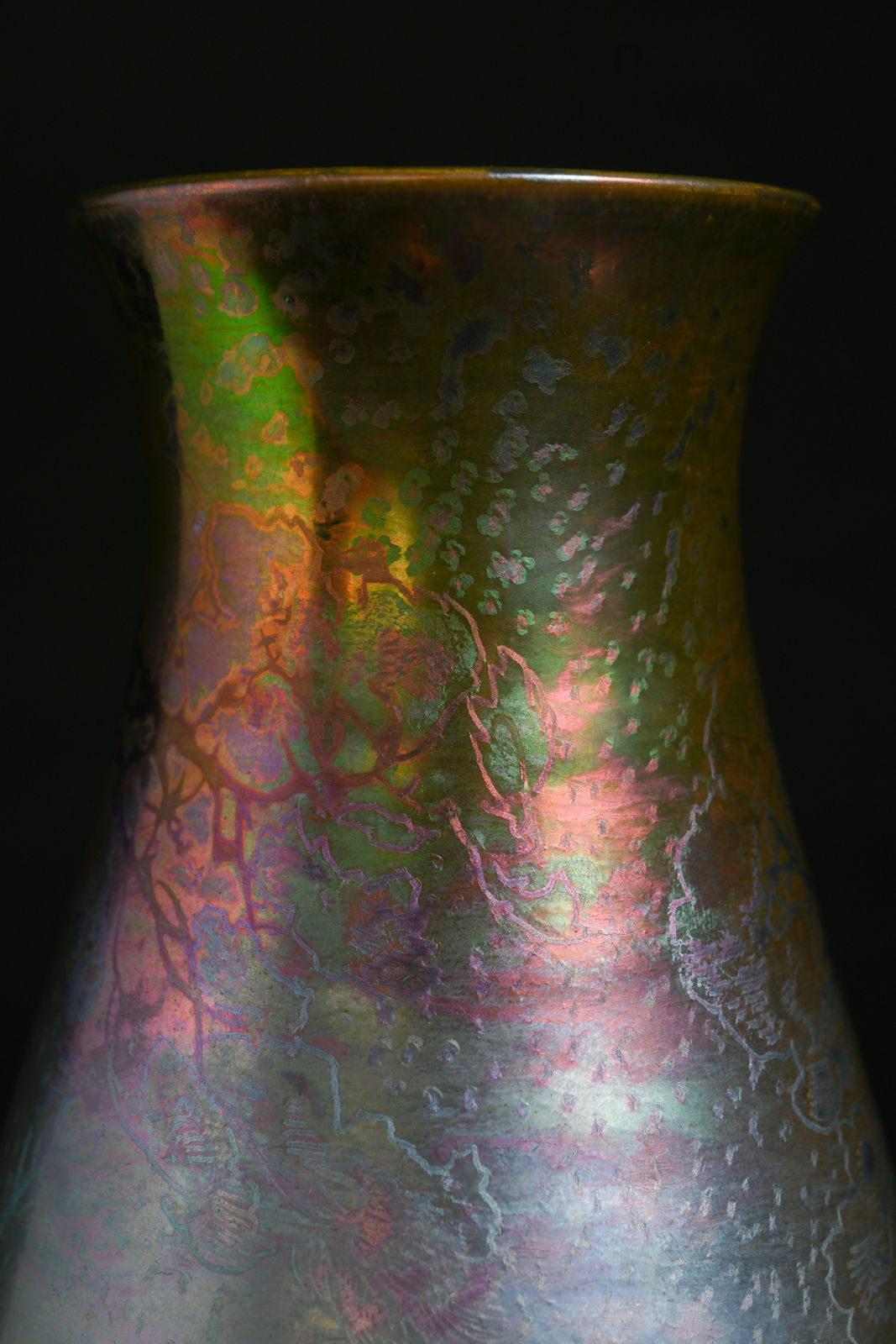 Massier, Landscape Vase,  c. 1900