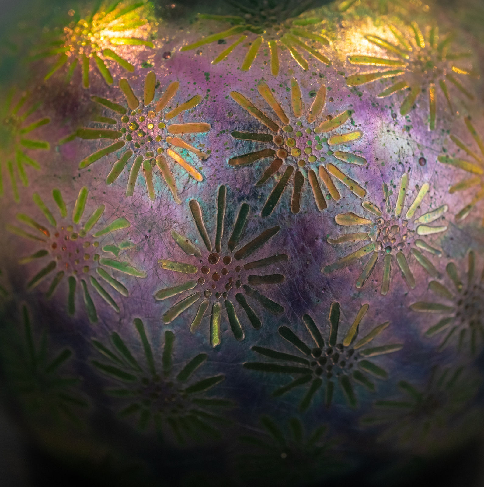 Massier, Starburst Vase,  c. 1900