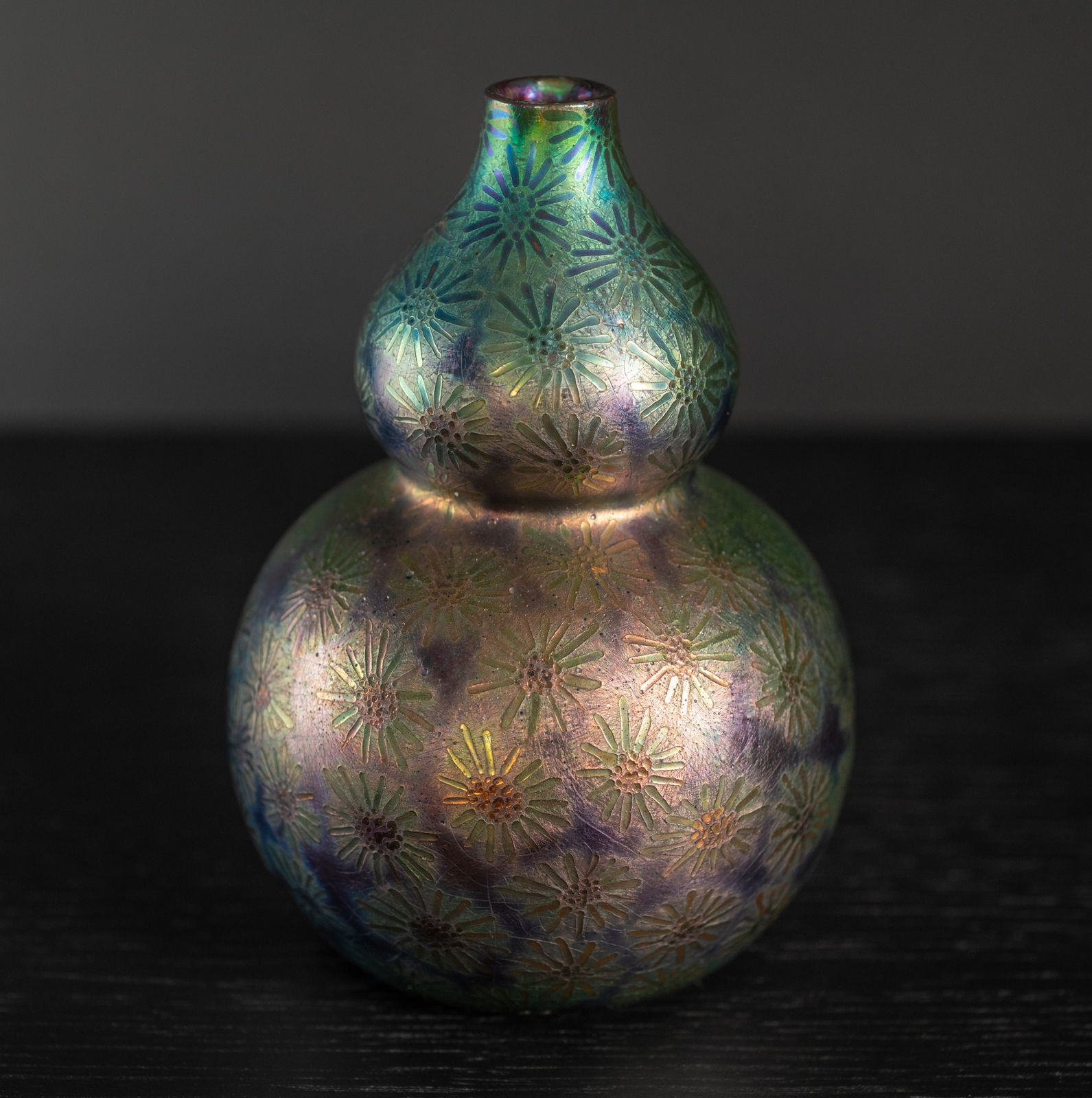 Massier, Starburst Vase,  c. 1900