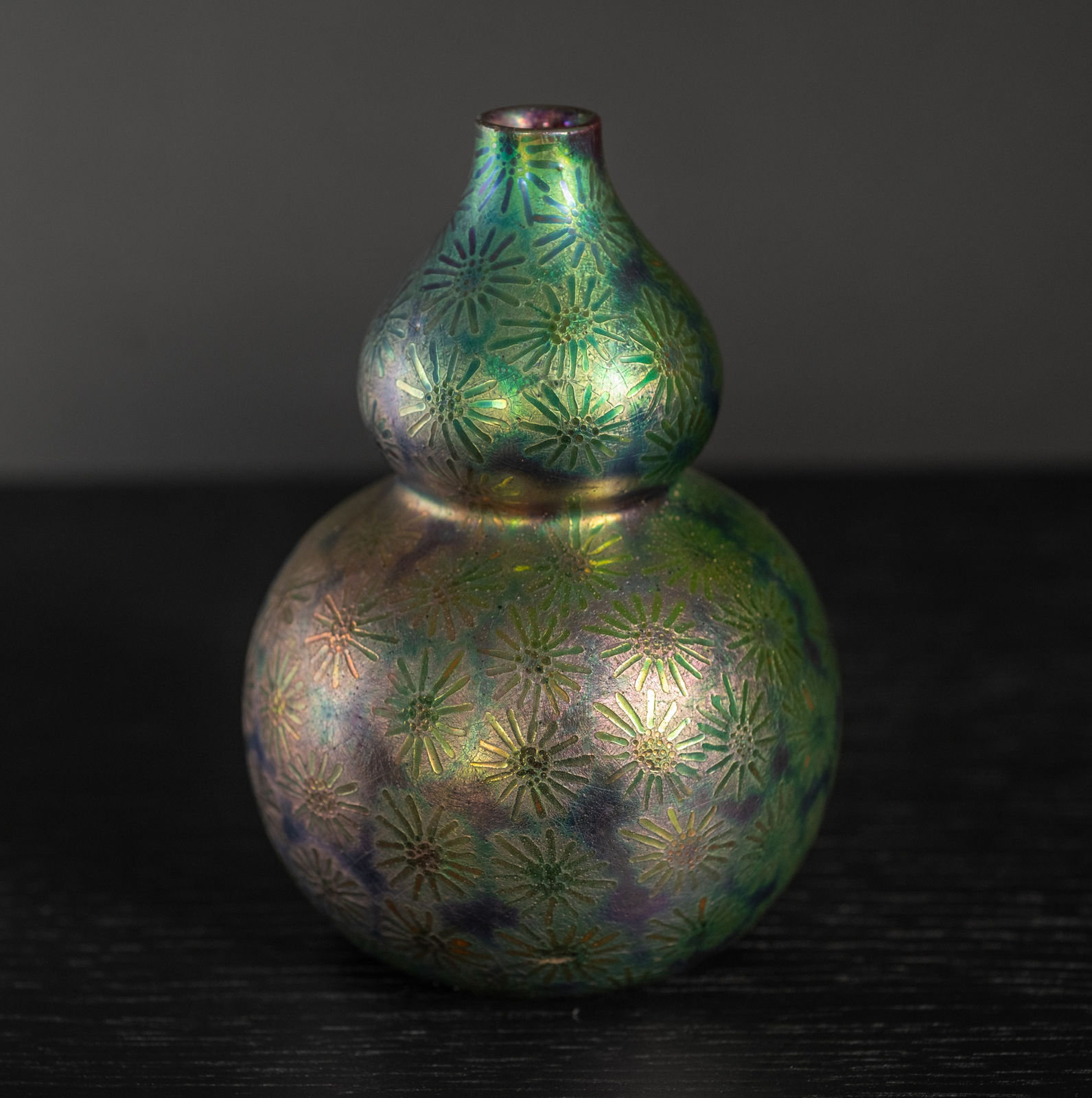 Massier, Starburst Vase,  c. 1900