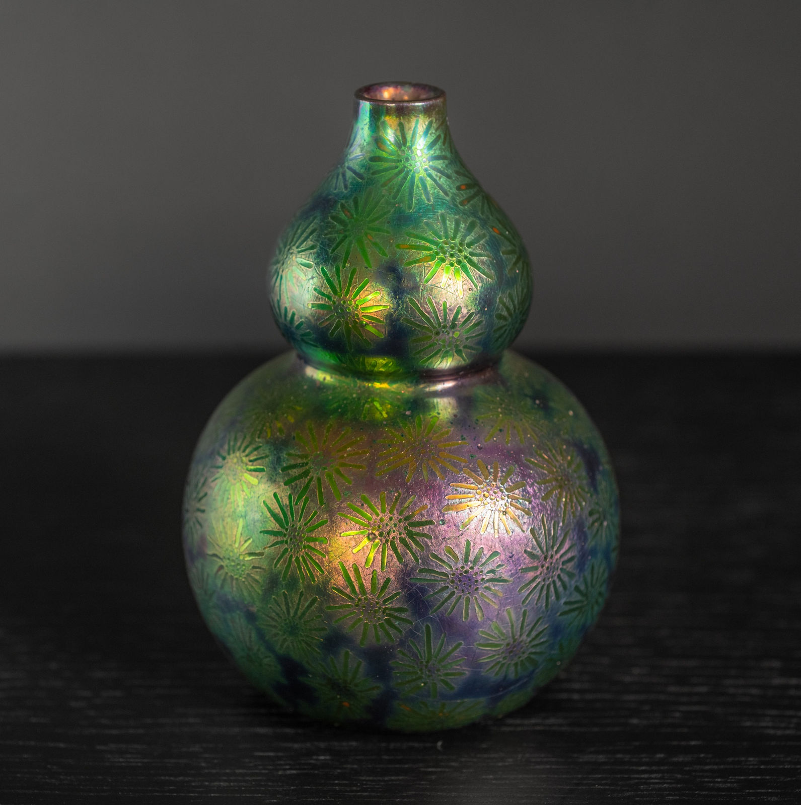 Massier, Starburst Vase,  c. 1900