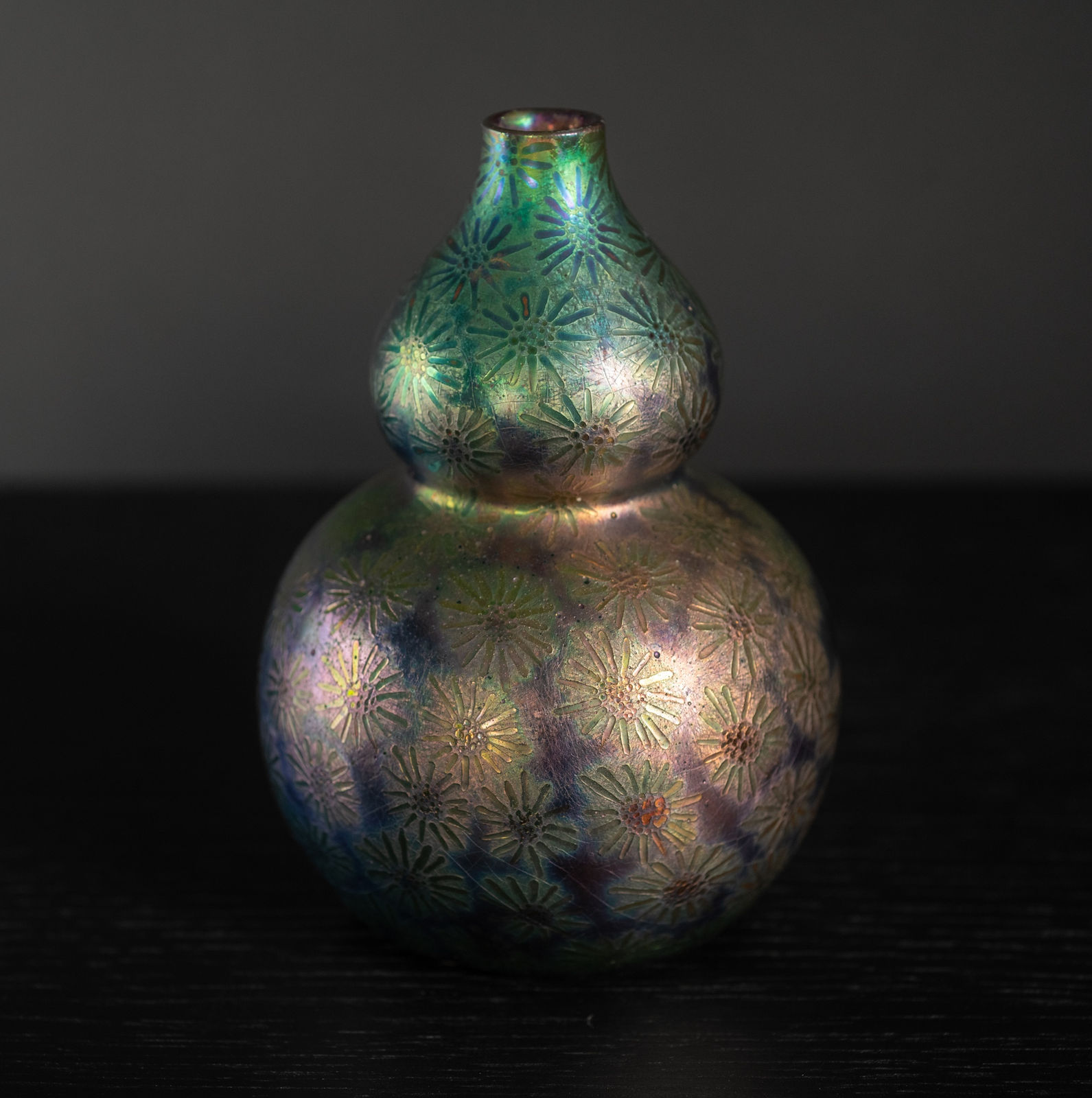 Massier, Starburst Vase,  c. 1900