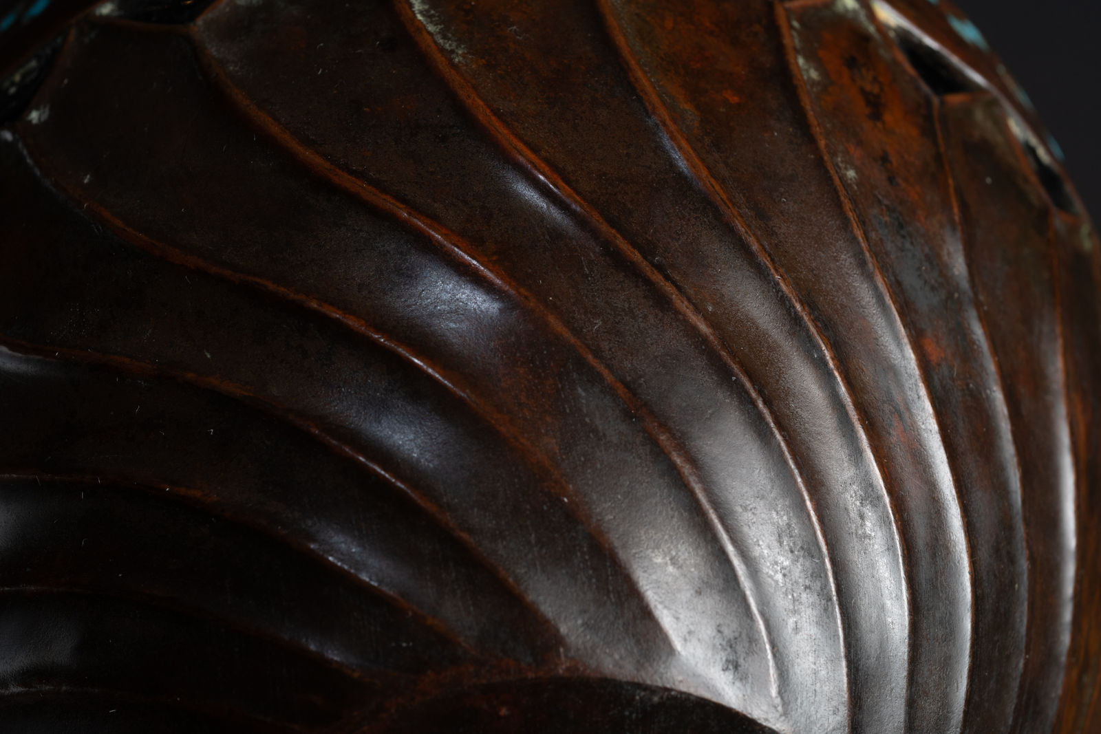 Ludwig Karl Maria Vierthaler, Spiral Enamel Bowl,  c. 1905