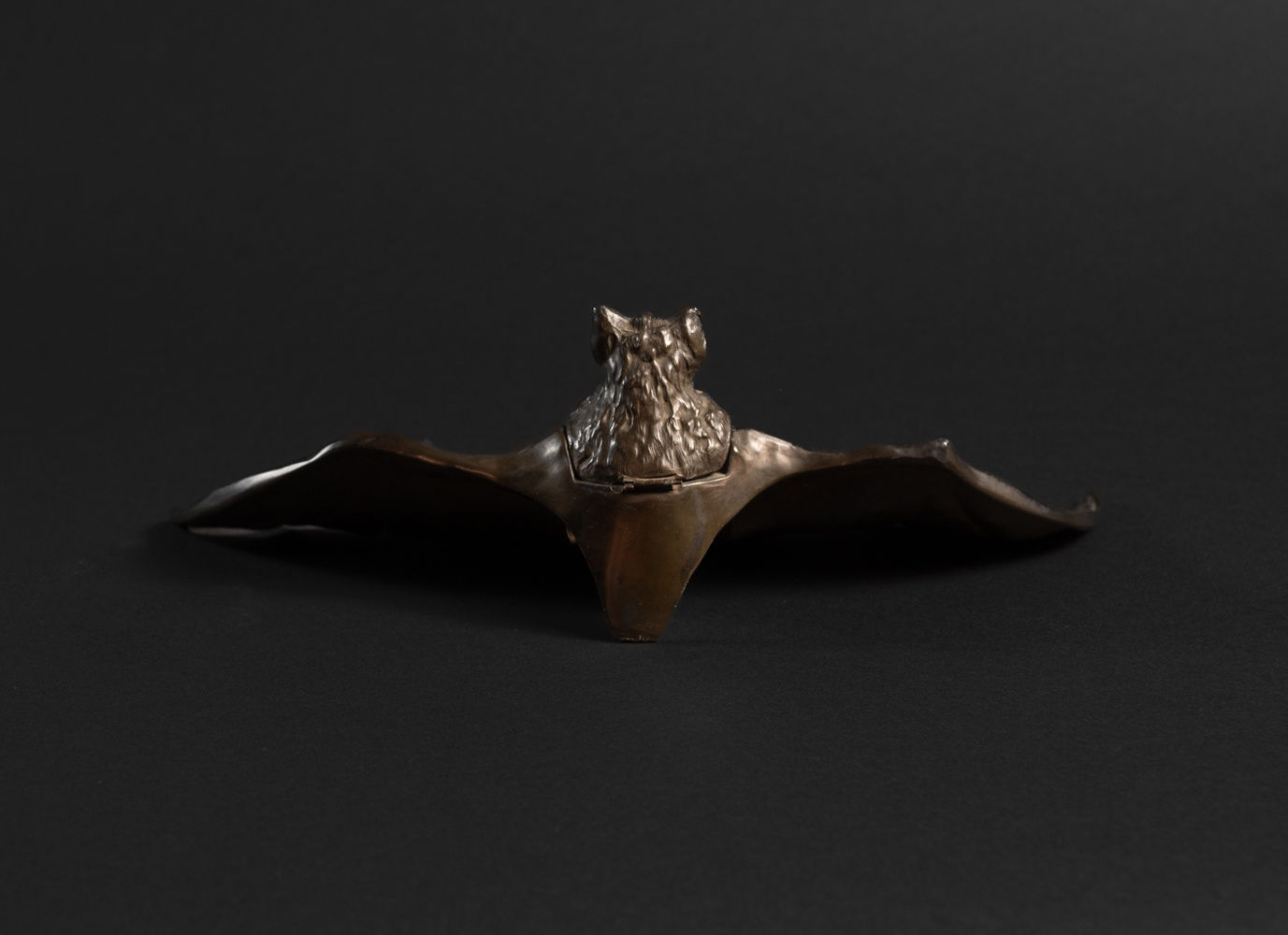 Fabulous Unknown, Bat Inkwell,  c. 1900