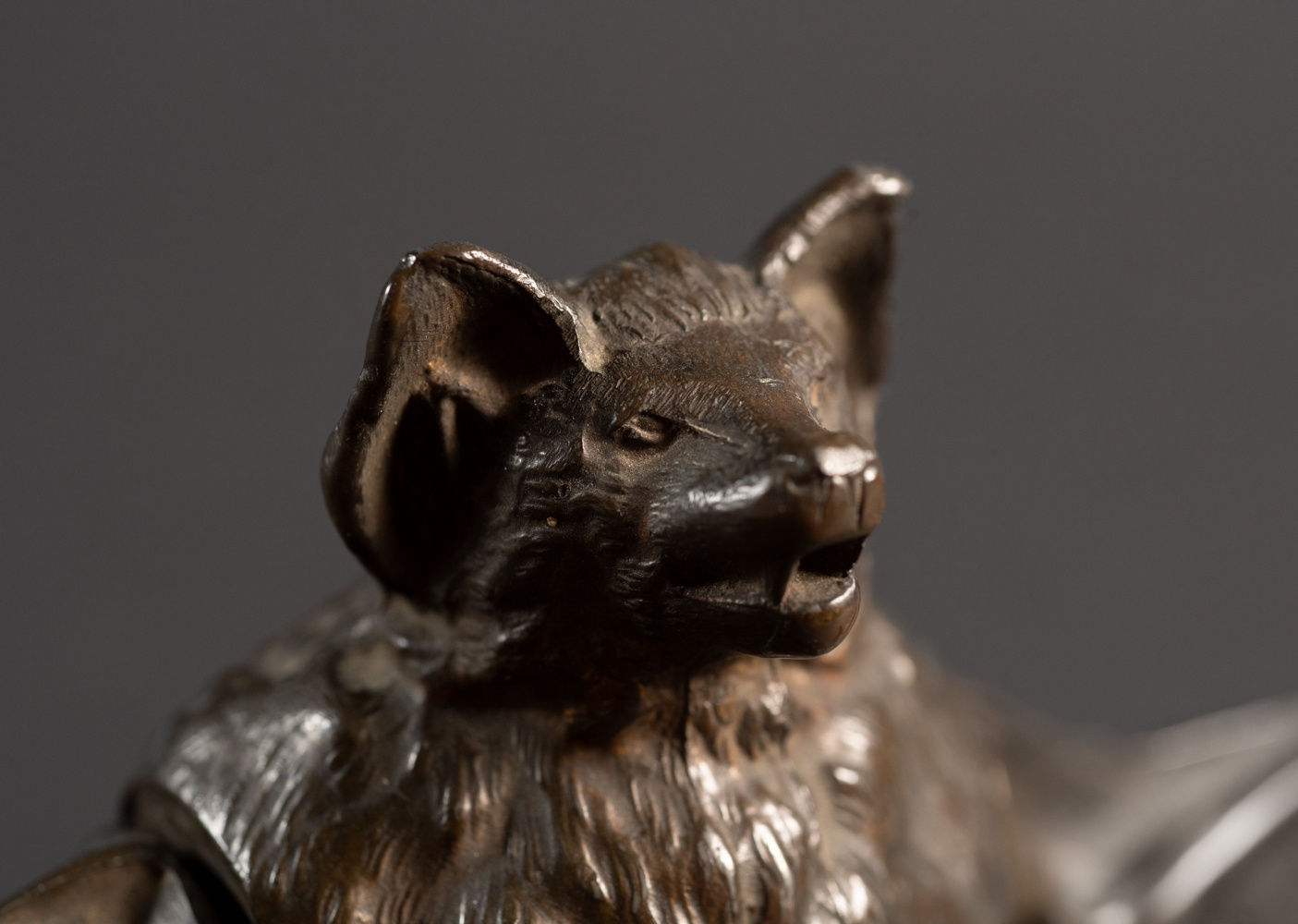 Fabulous Unknown, Bat Inkwell,  c. 1900