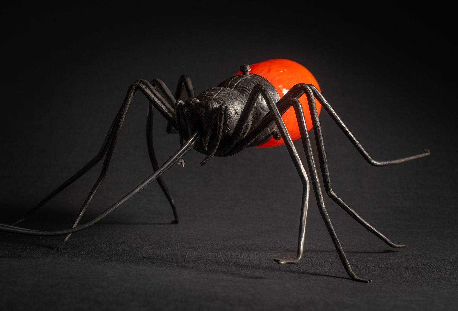 Fabulous Unknown, Spider Lamp (Orange),  c. 1920