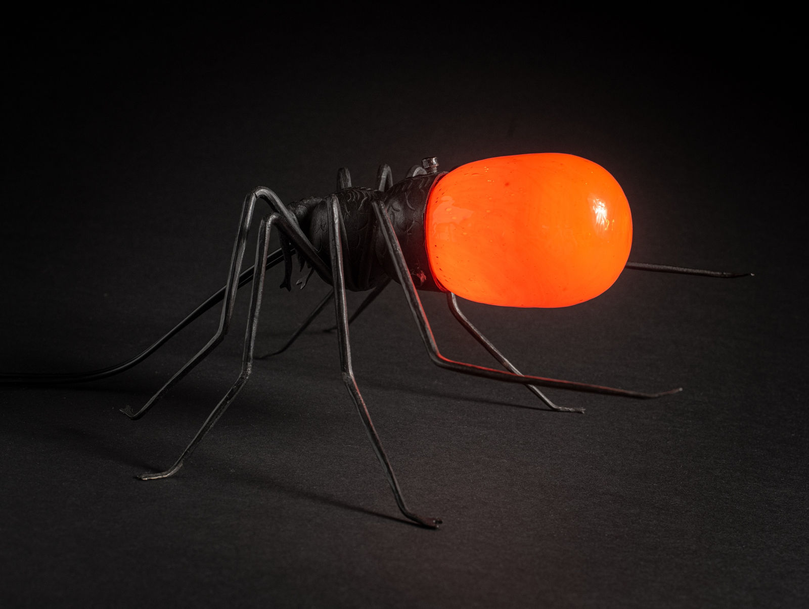 Fabulous Unknown, Spider Lamp (Orange),  c. 1920