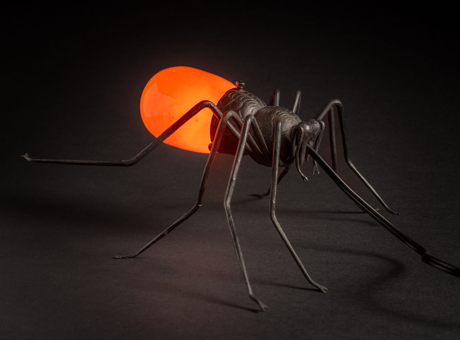 Fabulous Unknown, Spider Lamp (Orange),  c. 1920