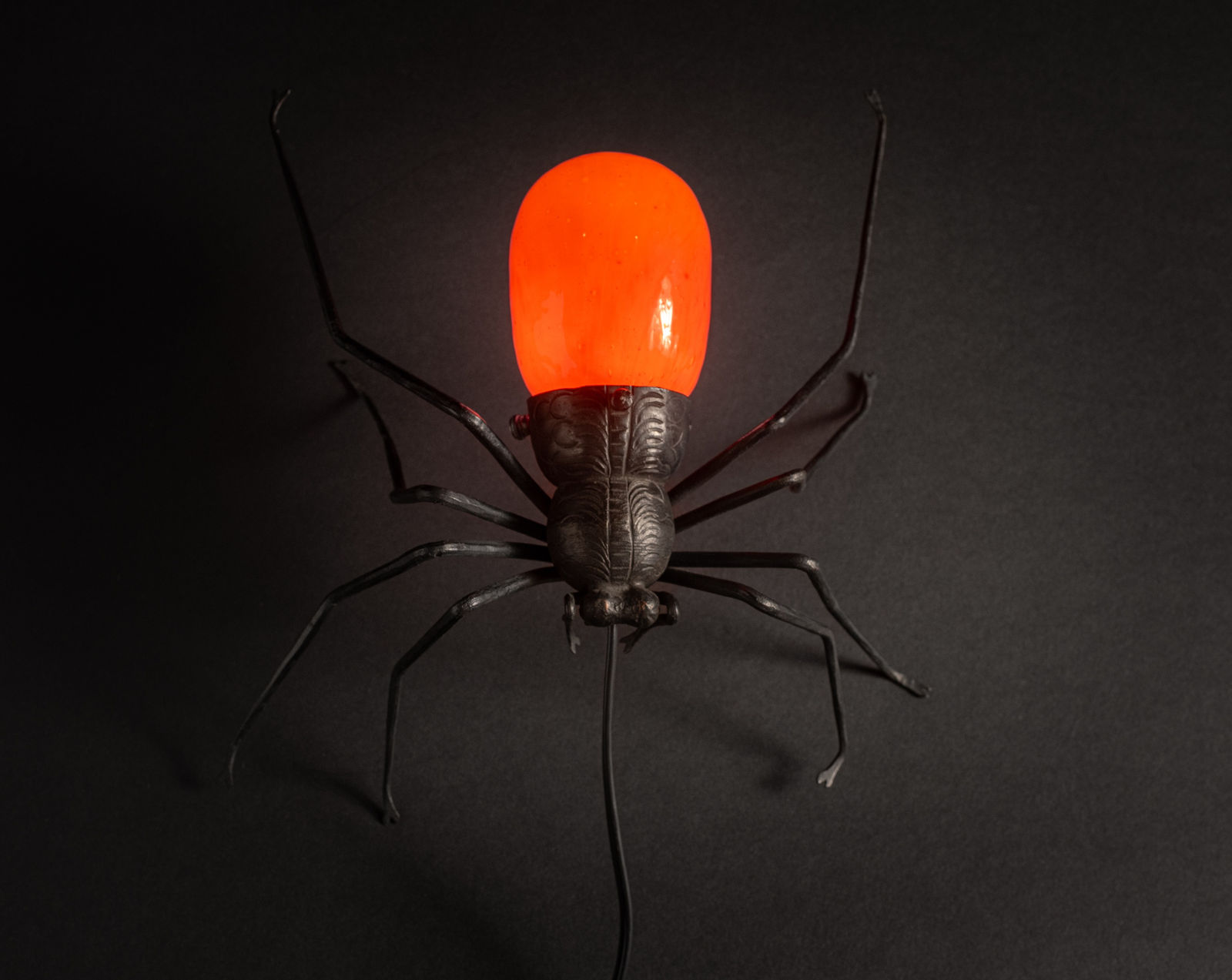Fabulous Unknown, Spider Lamp (Orange),  c. 1920