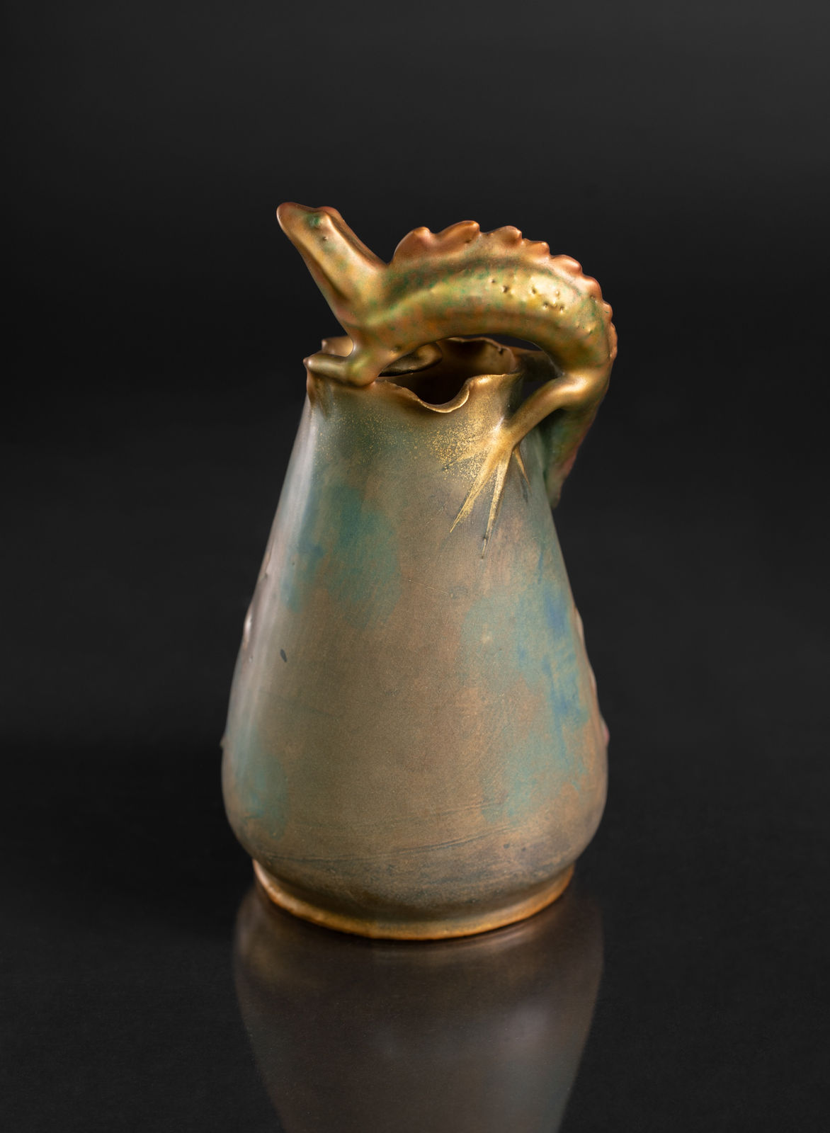 Amphora, Lizard Vase,  c. 1901
