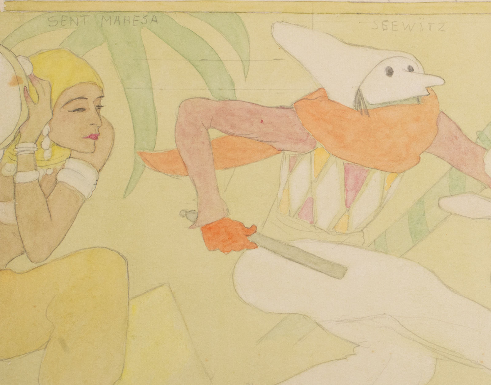 Walter Schnackenberg, Masquerade,  1920