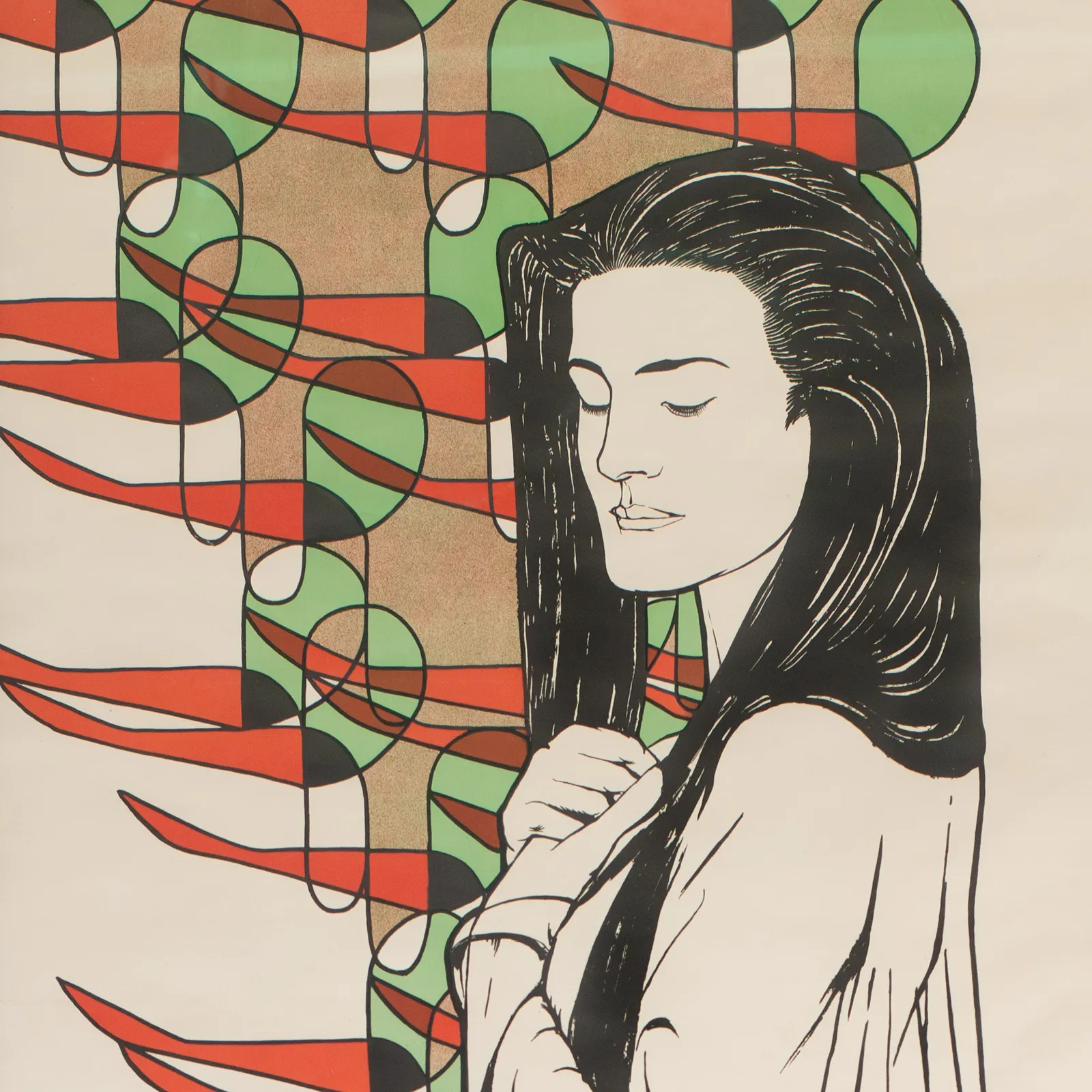 Max Kurzweil, Poster for the 17th Vienna Secession Exhibition, 1903