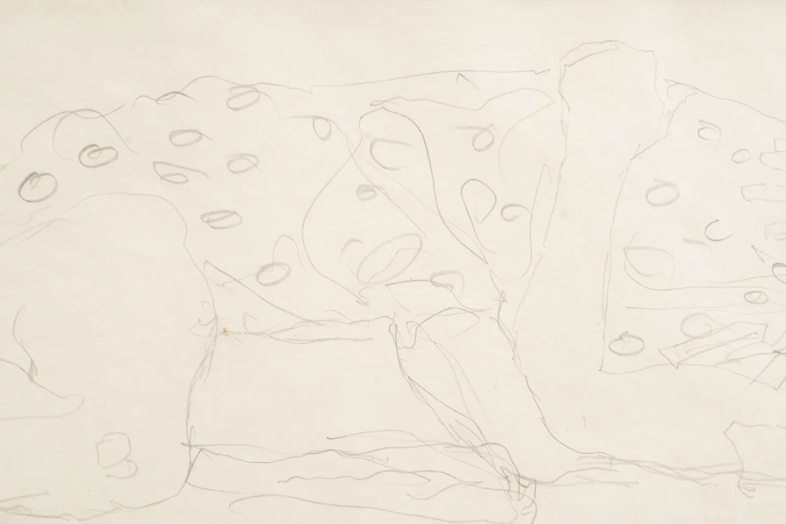 Gustav Klimt, Lovers Reclining,  c. 1913