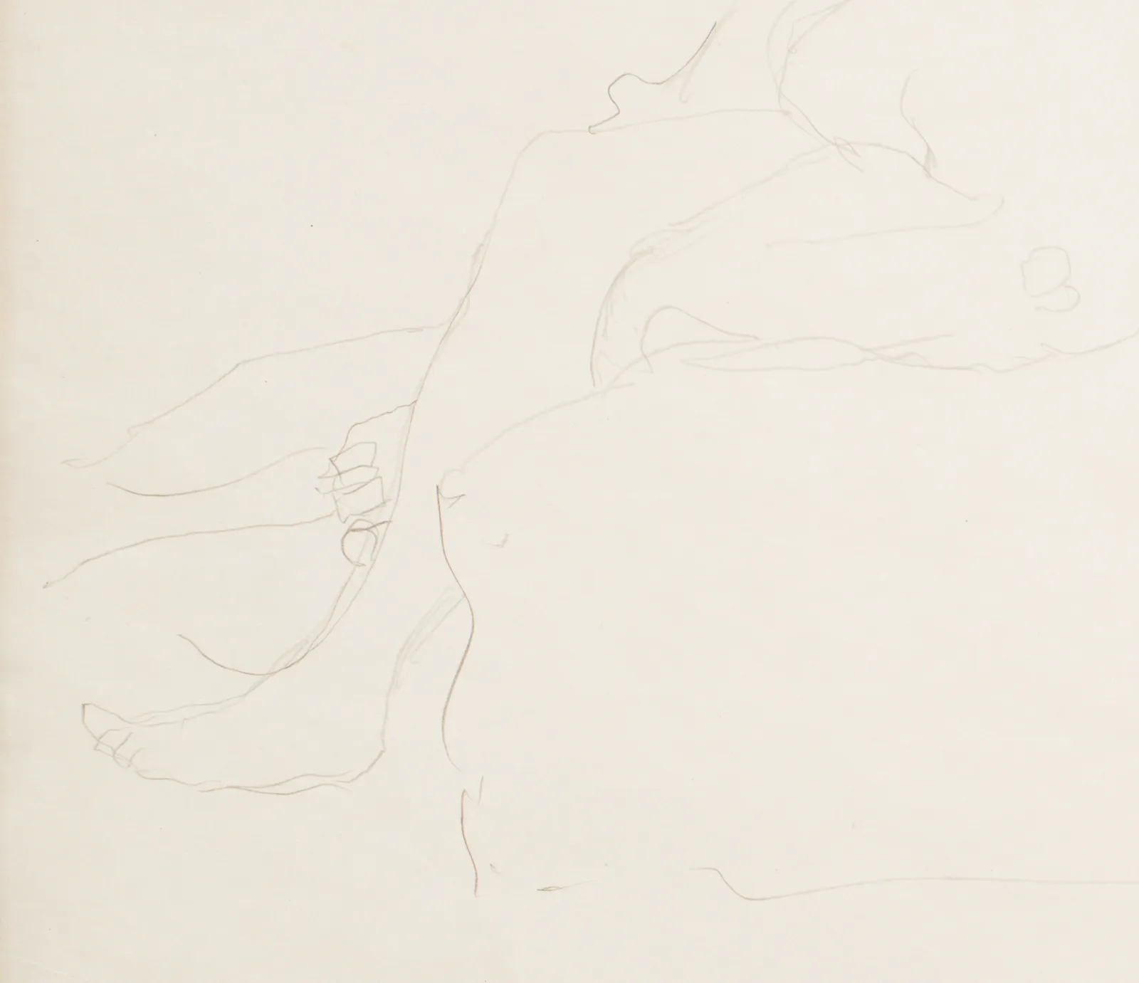 Gustav Klimt, Lovers Reclining,  c. 1913