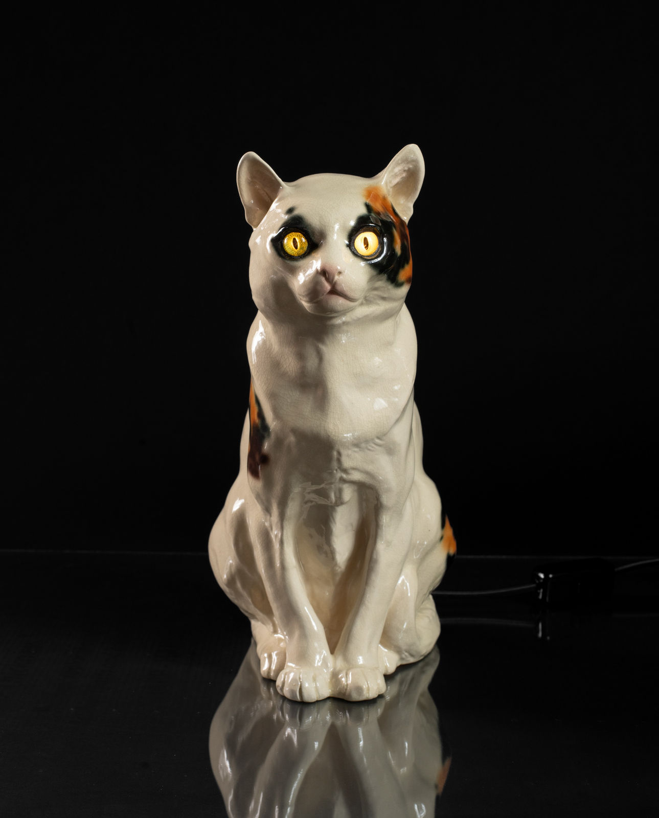 Weiner Werkstatte, Cat Lamp, c. 1915