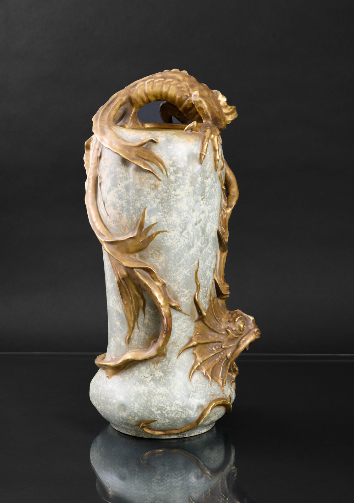 Amphora, Vase with Oriental Dragon,  1901-1902