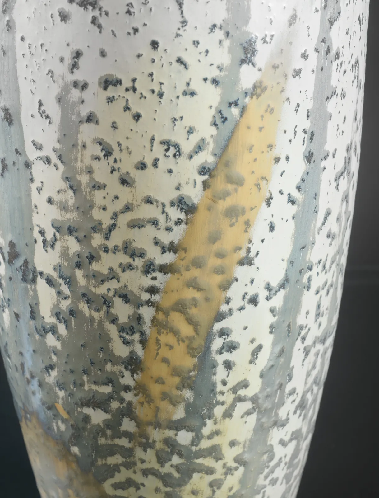 Atelier de Galtigny, Vase with Sharkskin Glaze, c. 1900