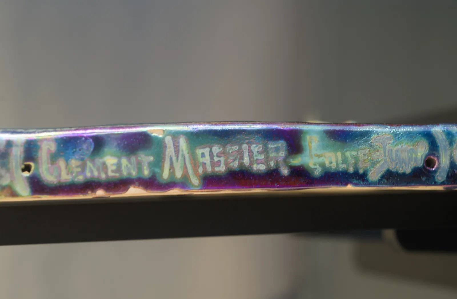 Massier, Midnight Mushroom Plaque,  c. 1900