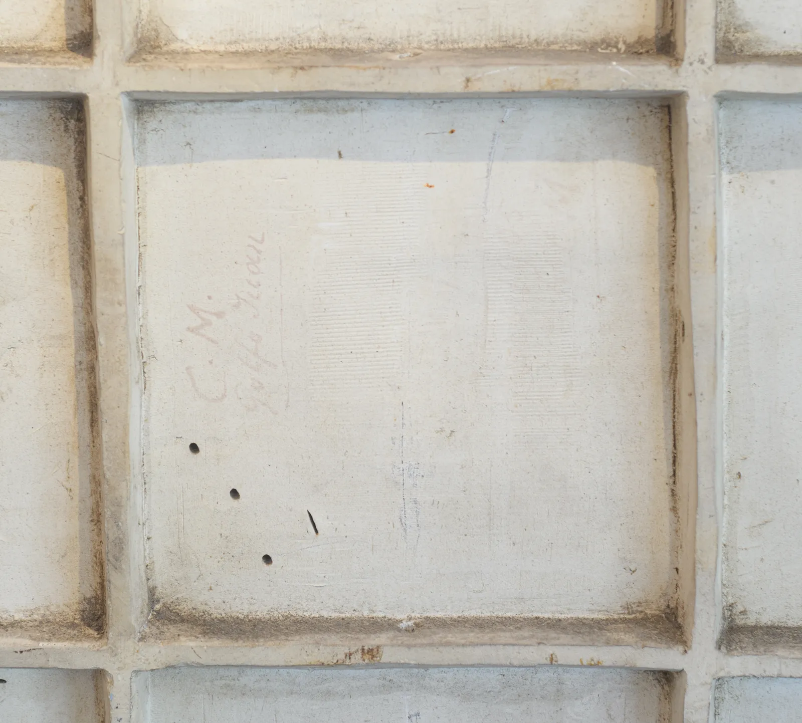 Massier, Midnight Mushroom Plaque,  c. 1900