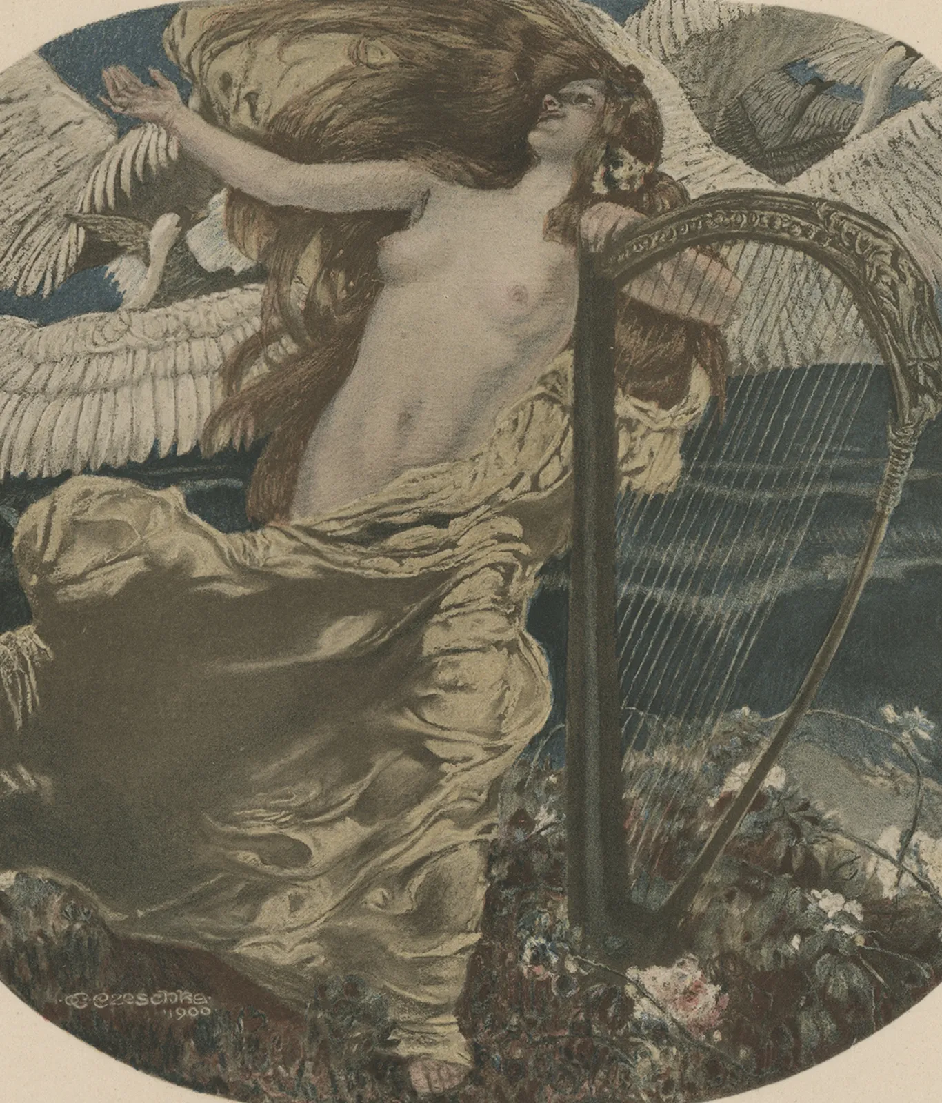 Carl Otto Czeschka, Poetry,  1895-1900