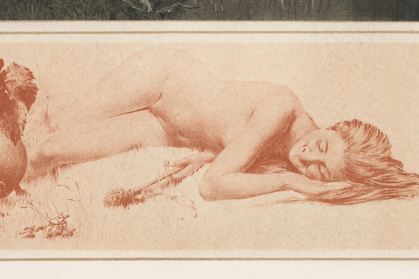 Koloman Moser, Love & Wine,  1897