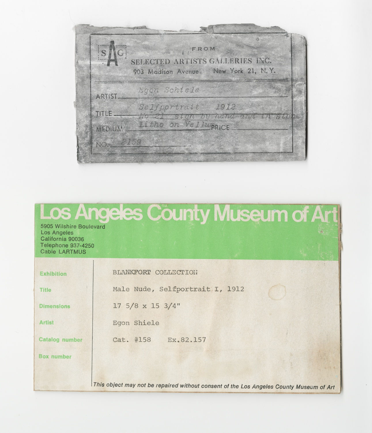 Egon Schiele, Male Nude I (Self-Portrait),  1912