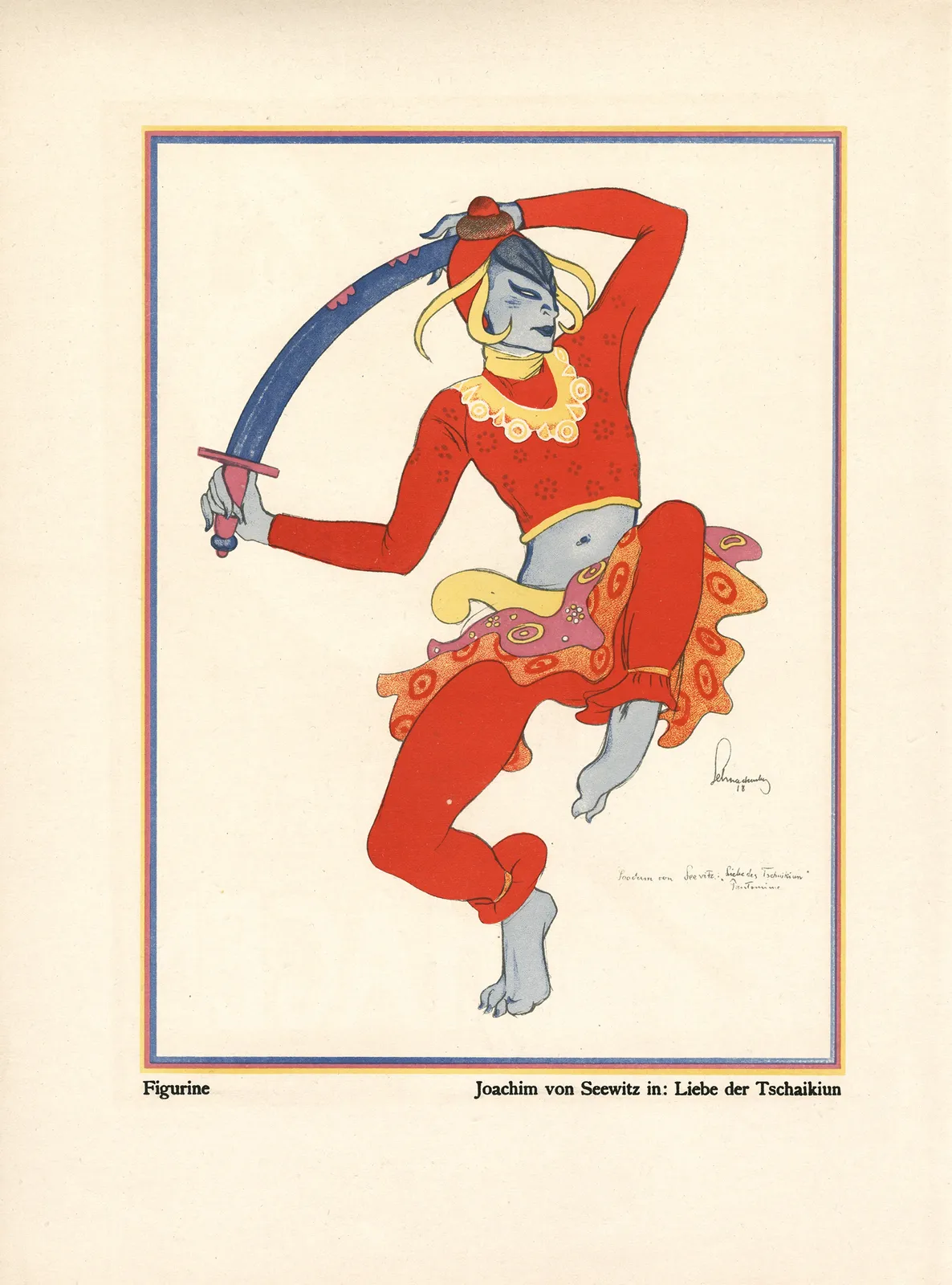 Walter Schnackenberg, Joachim von Seewitz, 1920