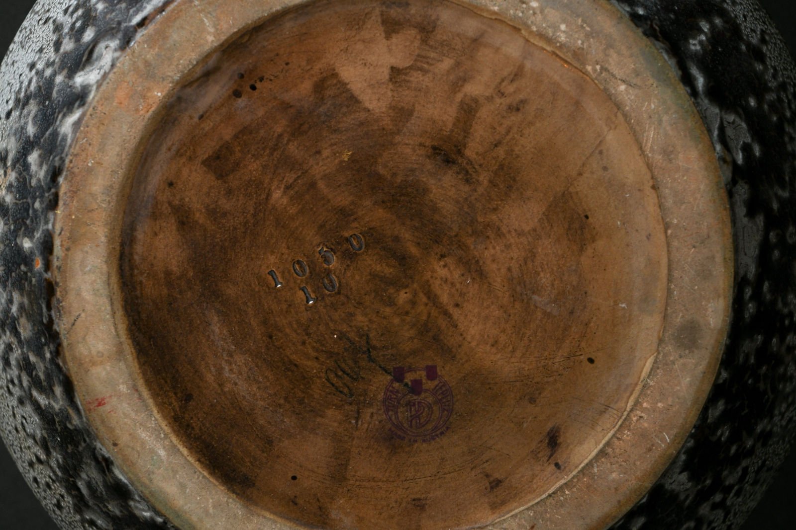 Amphora, Ribbed Bowl,  c. 1900