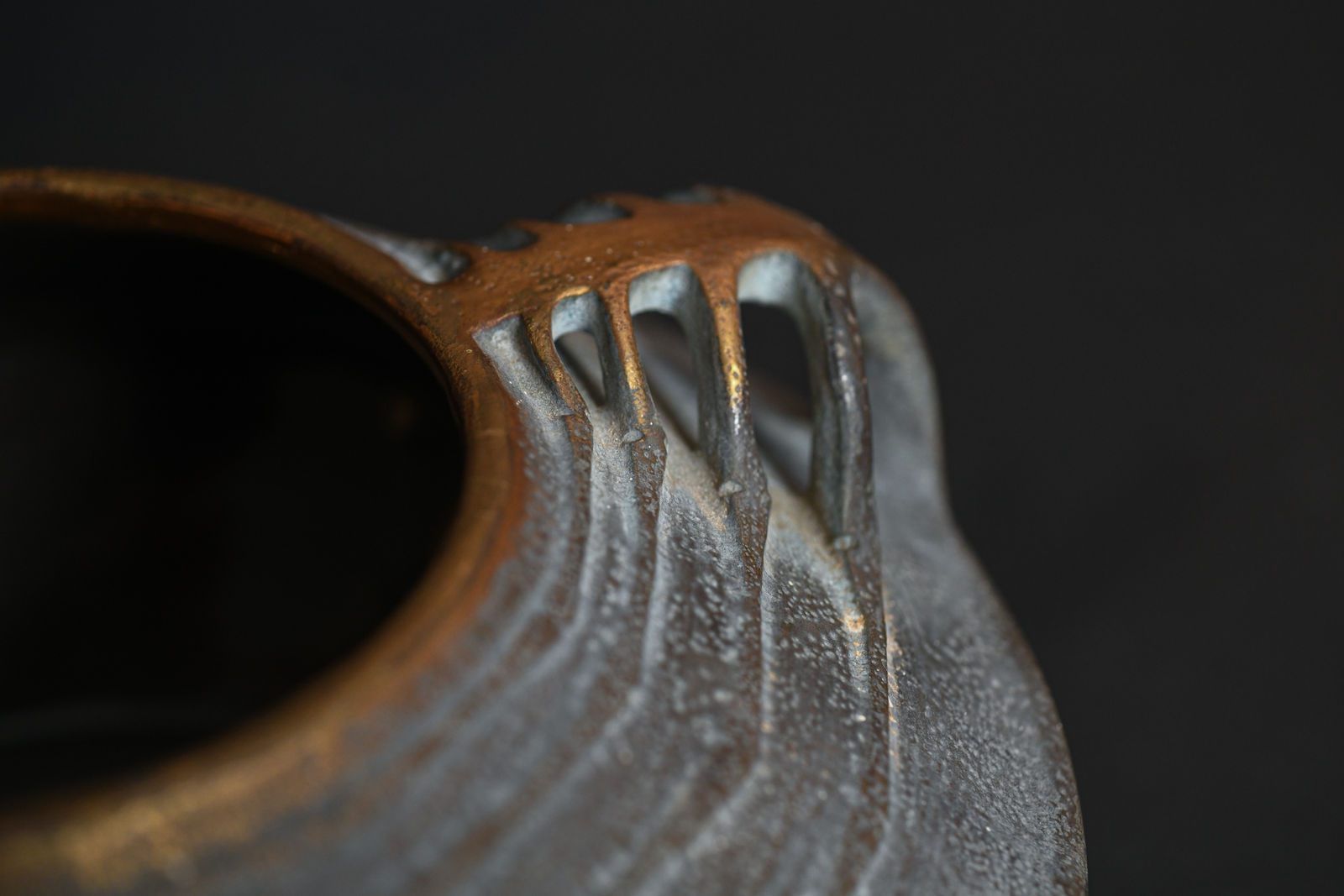 Amphora, Ribbed Bowl,  c. 1900