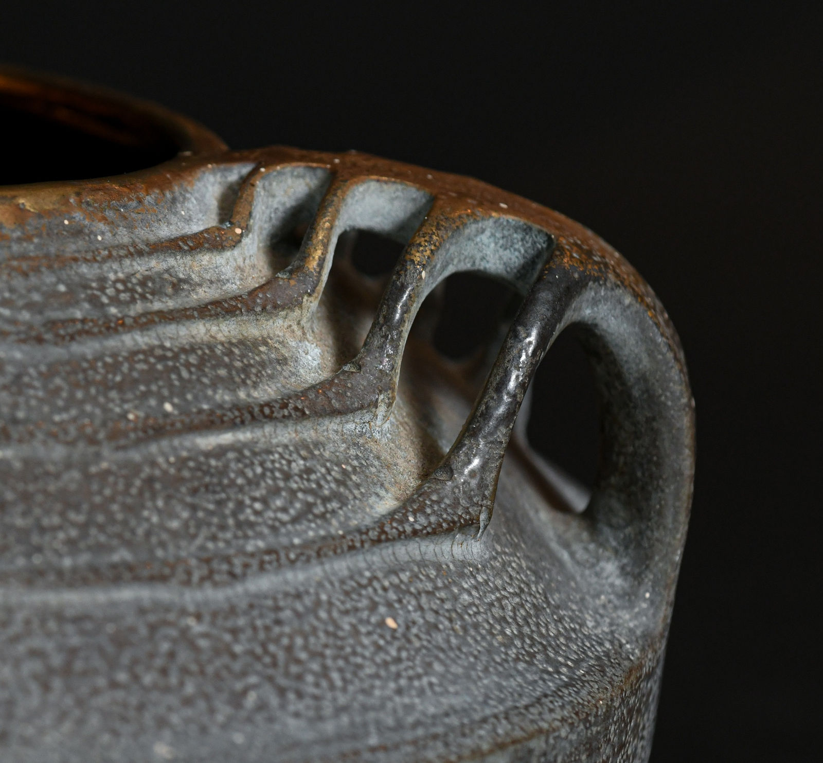 Amphora, Ribbed Bowl,  c. 1900