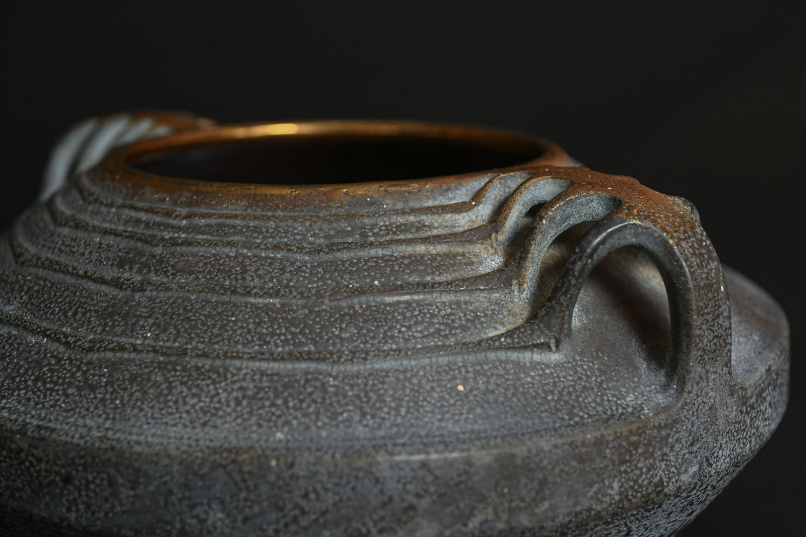 Amphora, Ribbed Bowl,  c. 1900