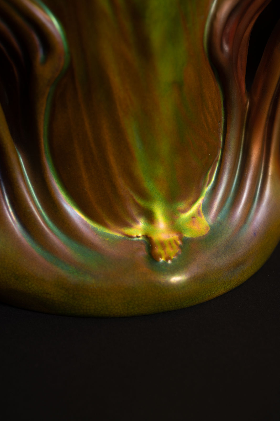 Zsolnay Pecs, Maidens Vase,  c. 1900