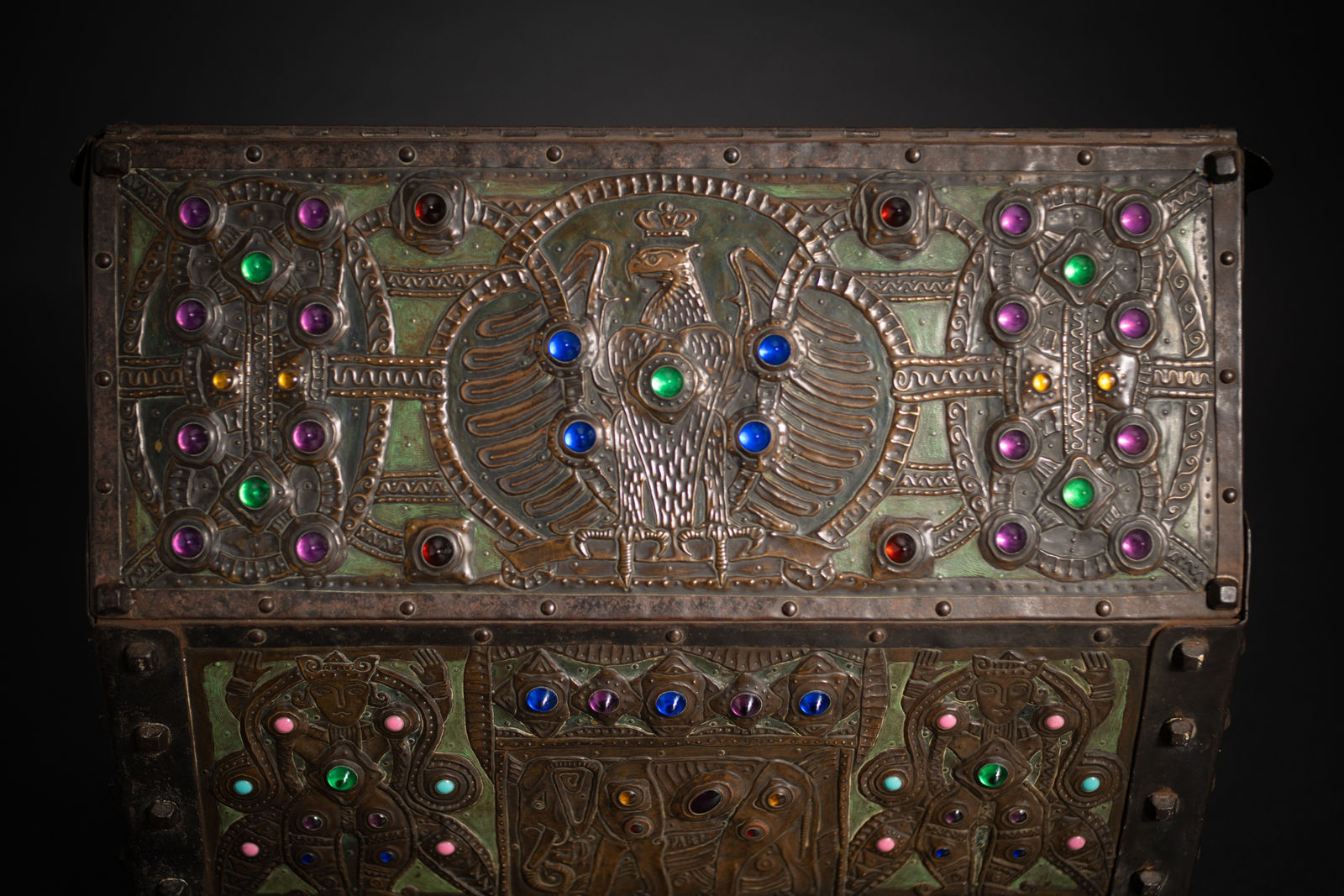 Alfred Daguet, Regal Reliquary,  c. 1900