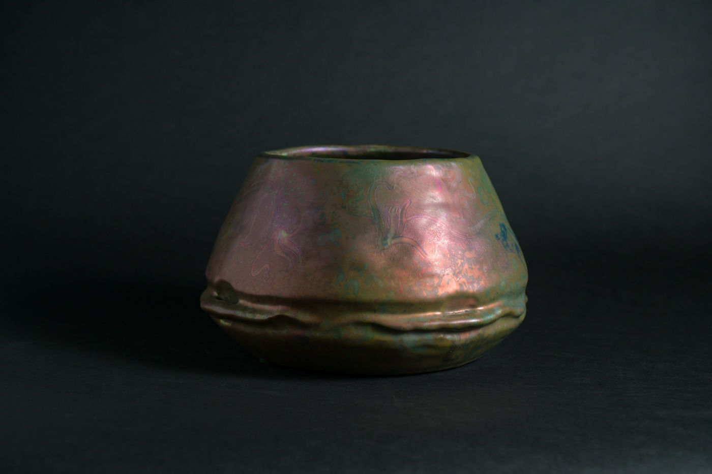 Massier, Floral Vase,  c. 1900