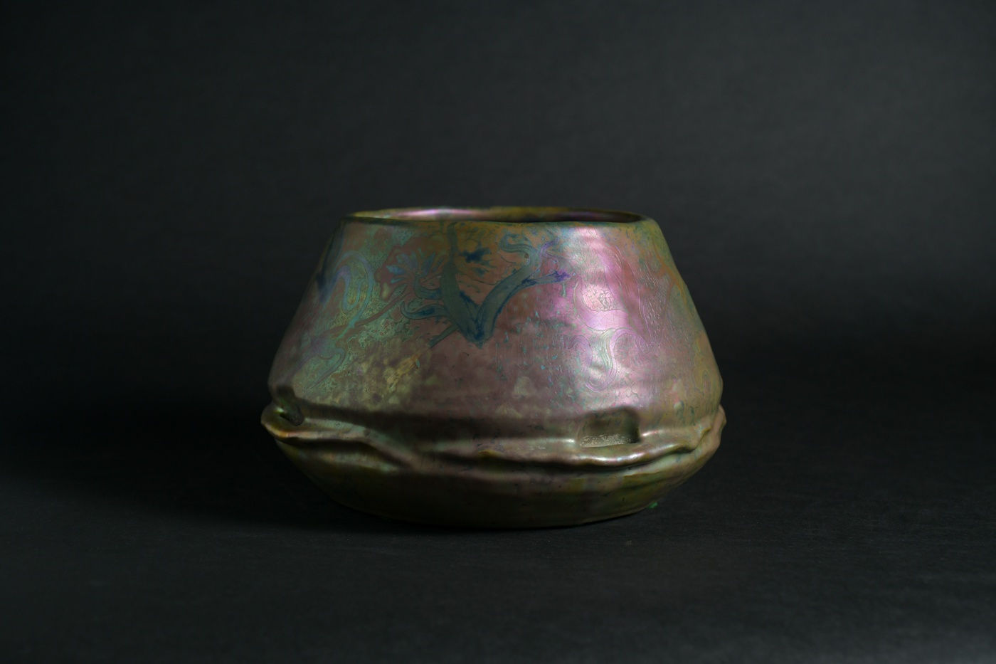 Massier, Floral Vase,  c. 1900