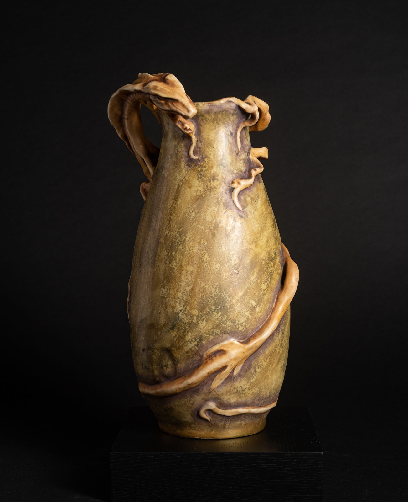 Amphora, Angry Web-Footed Sea Monster,  1901-1902